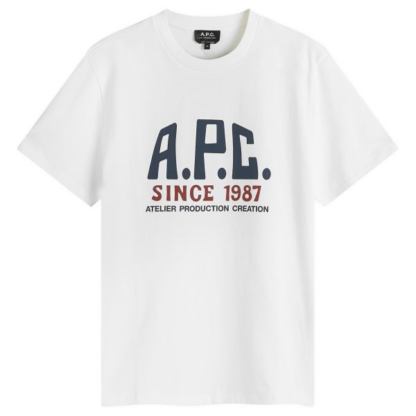 A.P.C. Label Print T-Shirt