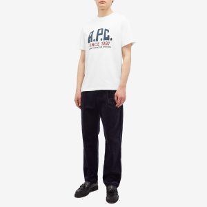 A.P.C. Label Print T-Shirt