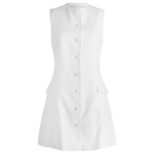 Faithfull The Brand Jane Linen Mini Dress