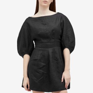 Faithfull The Brand Lowen Linen Mini Dress