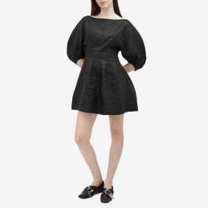 Faithfull The Brand Lowen Linen Mini Dress