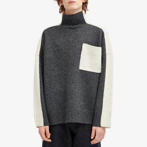 JW Anderson Two Tone Patch Pocket Jumper