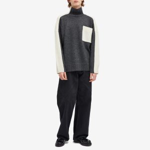 JW Anderson Two Tone Patch Pocket Jumper