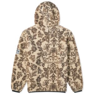 Aries Floral Oversized Fleece Hoodie