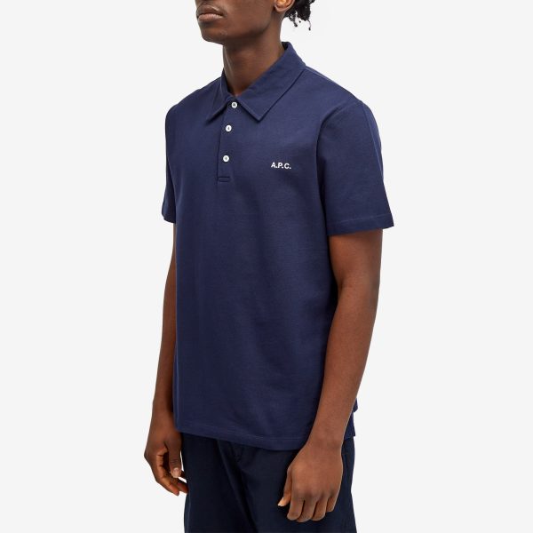 A.P.C. Carter Logo Polo