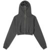 Entire Studios Cropped Full Zip Hoodie