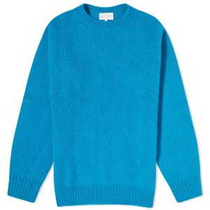 Shetland Woollen Co. Shaggy Crew Knit