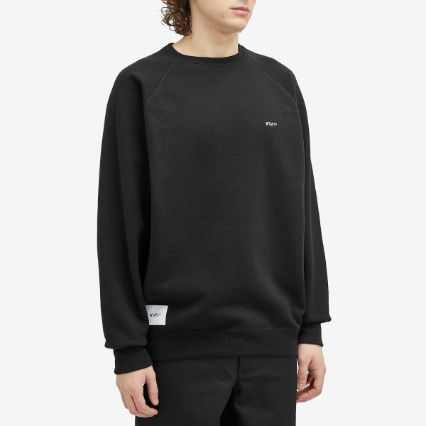 WTAPS 25 Logo Embroidered Sweatshirt