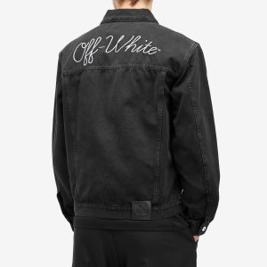 Off-White Canvas Varsity Skate Jacket