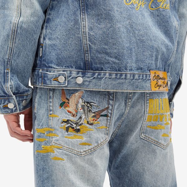 Billionaire Boys Club Duck Embroidered Denim Jeans