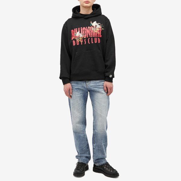 Billionaire Boys Club Duck Embroidered Straight Logo Hoodie