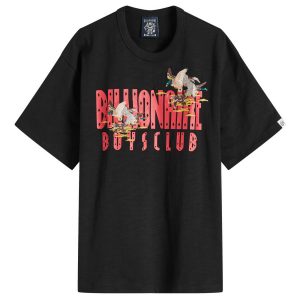 Billionaire Boys Club Duck Embroidered Straight Logo T-Shirt