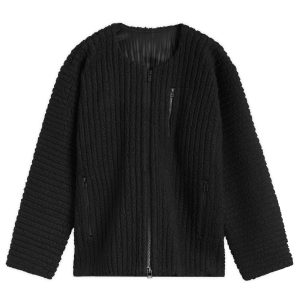 Homme Plissé Issey Miyake Pleated Boa Fleece Jacket