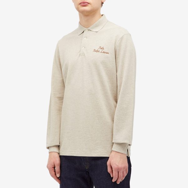 Polo Ralph Lauren Script Logo Long Sleeve Polo