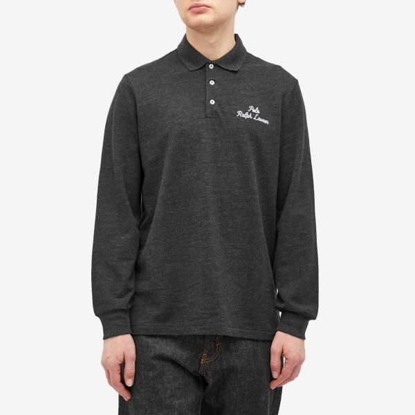 Polo Ralph Lauren Script Logo Long Sleeve Polo