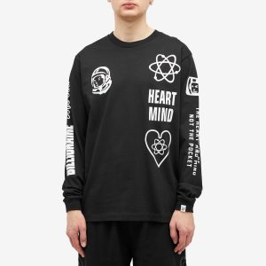 Billionaire Boys Club Multi Print Long Sleeve T-Shirt