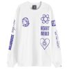 Billionaire Boys Club Multi Print Long Sleeve T-Shirt