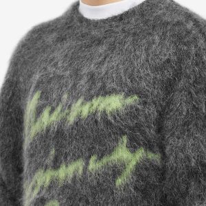 Givenchy Script Logo Crew Neck Sweater