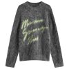 Givenchy Script Logo Crew Neck Sweater