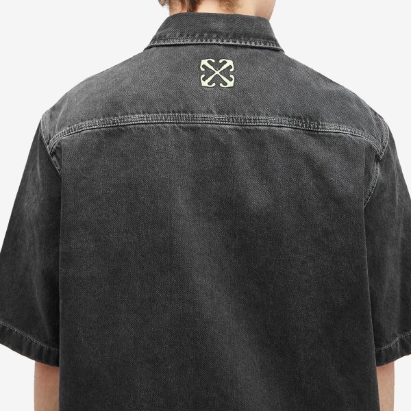 Off-White Off Denim Bowling Shirt