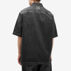 Off-White Off Denim Bowling Shirt