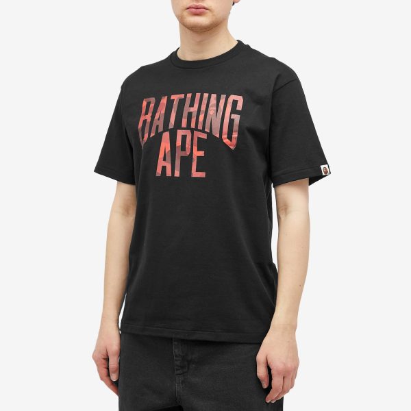 A Bathing Ape Colour Camo Bathing Ape T-Shirt