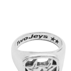 TwoJeys Framed Ring