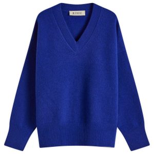 Róhe Compact Knit V-Neck Jumper