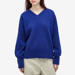 Róhe Compact Knit V-Neck Jumper