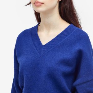 Róhe Compact Knit V-Neck Jumper