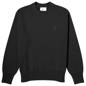 AMI Paris Tonal Heart Crew Neck Jumper