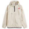 Comme des Garçons Play x K-Way Half Zip Packable Jacket