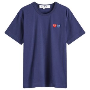 Comme des Garçons Play Double Heart T-Shirt