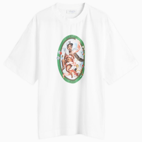 Off-White Fresco Oval Skate T-Shirt