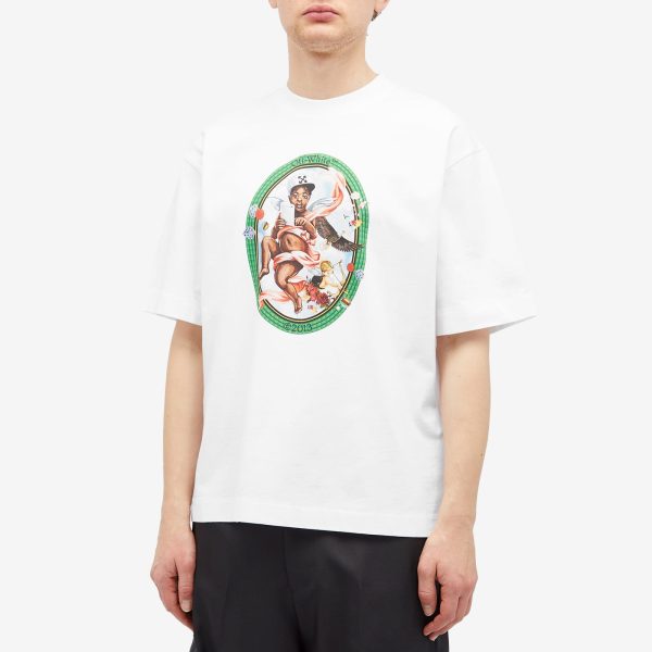 Off-White Fresco Oval Skate T-Shirt