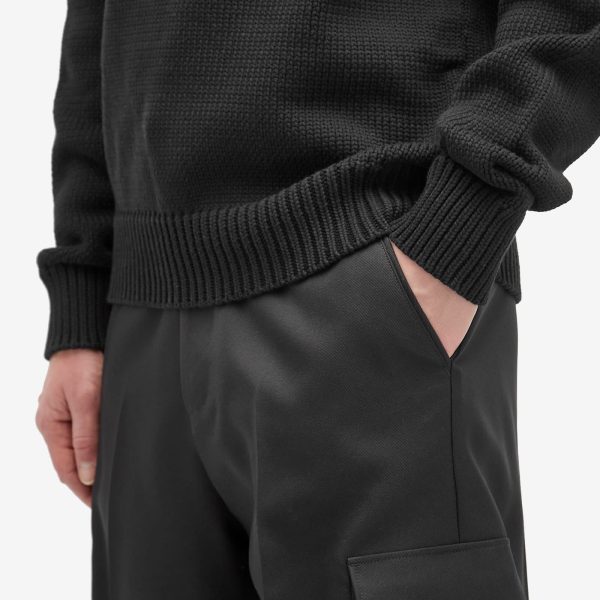 Off-White OW Embroidered Drill Cotton Cargo Pants