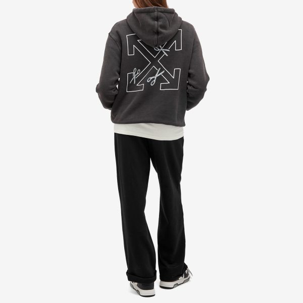 Off-White Scissor Arrow Regular Hoodie