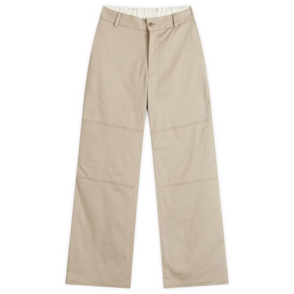 Moncler Gabardine Coton Stretch Trousers