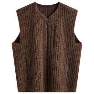 Homme Plissé Issey Miyake Pleated Boa Fleece Vest