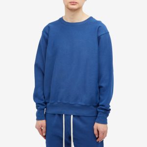 Les Tien Heavyweight Crop Crew Sweat