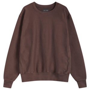 Les Tien Heavyweight Crop Crew Sweat