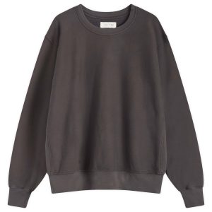 Les Tien Heavyweight Crop Crew Sweat