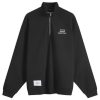 WTAPS 20 Embroidered Half Zip Sweat