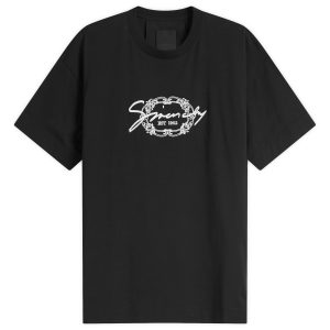 Givenchy Signature Logo Regular Fit T-Shirt