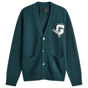 Givenchy V-Neck Varsity Cardigan