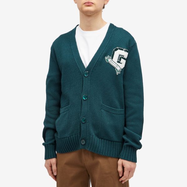 Givenchy V-Neck Varsity Cardigan