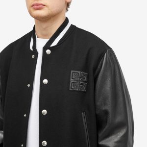 Givenchy Mix Material Varsity Jacket