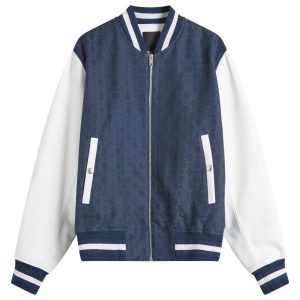 Givenchy Mixed Material Varsity Jacket