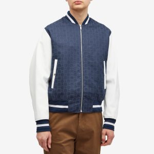 Givenchy Mixed Material Varsity Jacket