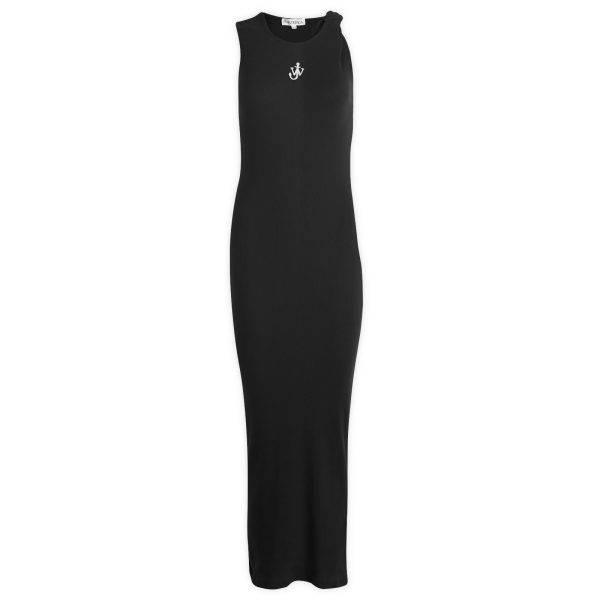 JW Anderson Anchor Embroidery Twisted Strap Dress